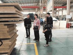 Taiwan Client visit our factory for DDP