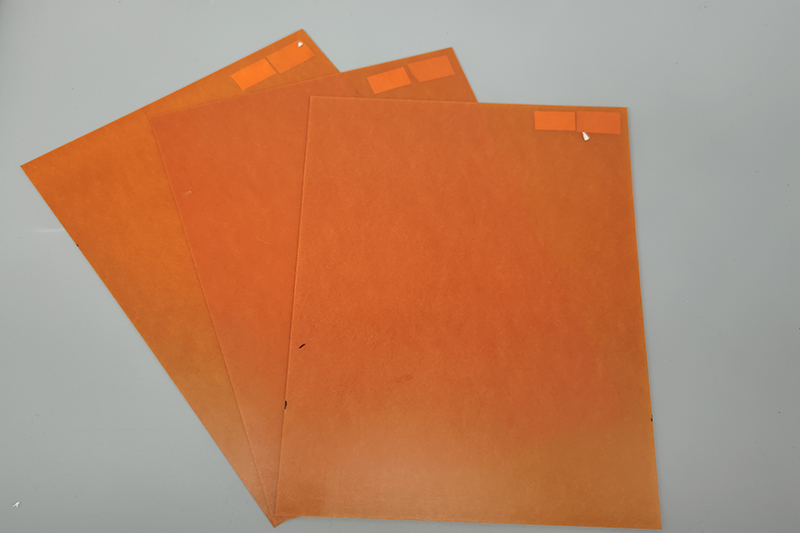 Phenolic back-up sheet