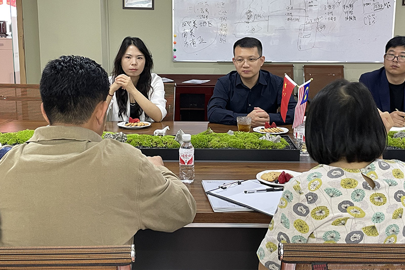 Malaysian customers visit Ztelecgroup