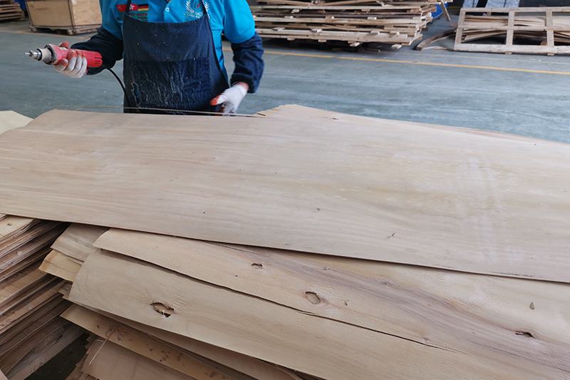 Laminated wood