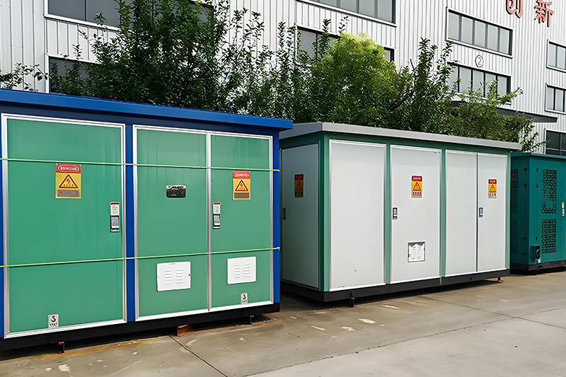 European-style prefabricated substation
