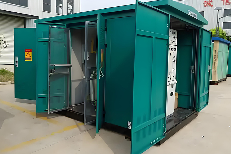 European-style prefabricated substation